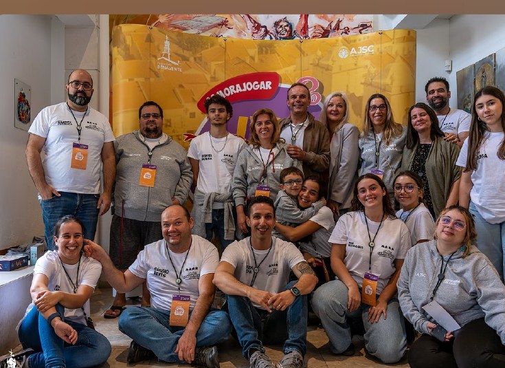 Equipa de voluntários do Samorajogar